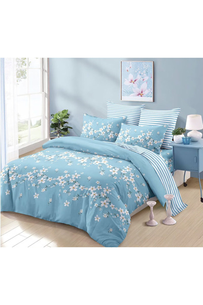 Inovius Fine Cotton Bed Linen 6 Pieces with Elastic - CPL171