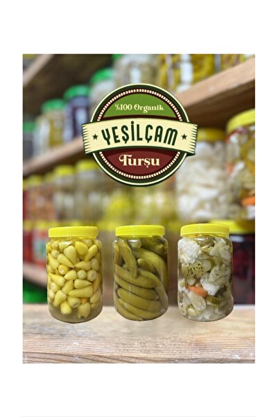 Çubuk Yeşilçam Turşuculuk FIRSAT PAKETİ-2 (0 No Salatalık-Karışık-Sarıtop Bib...