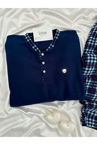 Lena Homewears Men's Long Sleeve Pajama Set