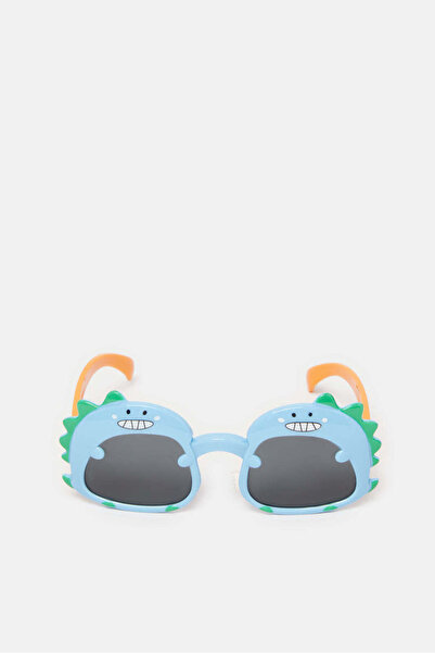 REDTAG Boys Blue Character Embellished Round Sunglasses
