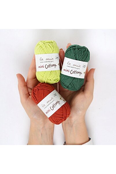 sylar La Mia Mini Cottony Pack of 20 25g Color Hand Knitted
