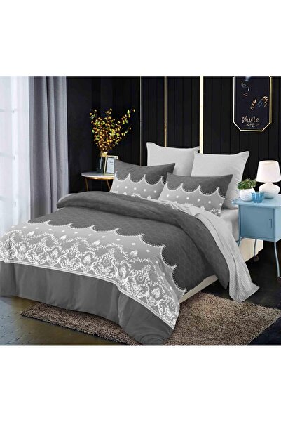 Inovius Fine Cotton Bed Linen 6 Pieces with Elastic - DNA307