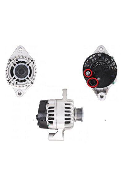 Cargo 116094-CARGO 120A 2KULAK ALTERNATÖR ŞARJ DİNAMOSU FİAT DOBLO-EGEA 1.6D ...