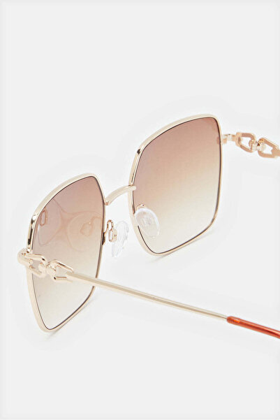 REDTAG Women Brown Oversize Sunglasses