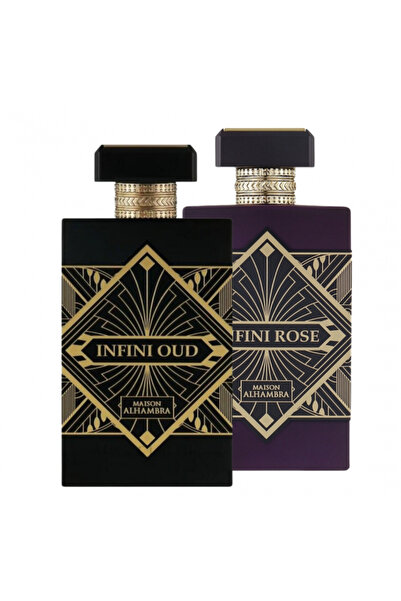 Maison Alhambra Pack: Infini Oud 100 ml + Infini Rose 100 ml