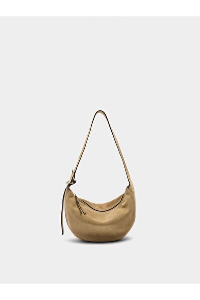 PARFOIS %100 Deri Hobo Tarzı Çanta