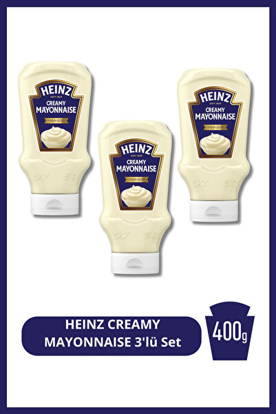 Heinz Mayonez 400 GR 3'Lü Set