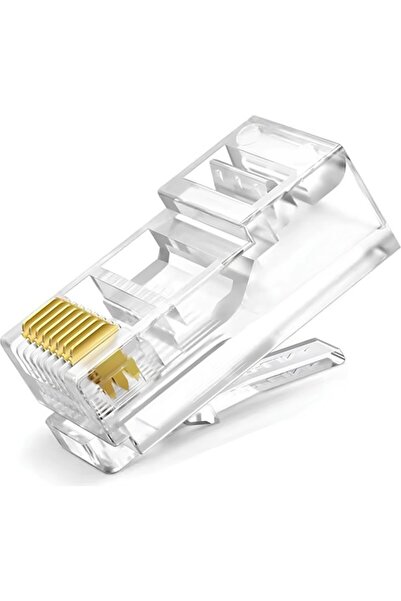 OEM Ez RJ45 Cat6 Yeni Nesil Delikli Jack Konnektör (10 Adet)