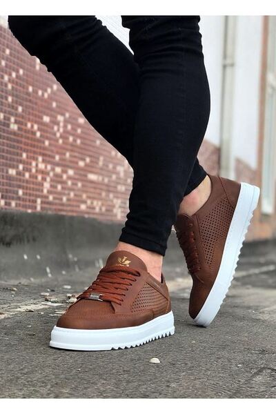 Wagoon WG505 Tan Men's Casual Shoes