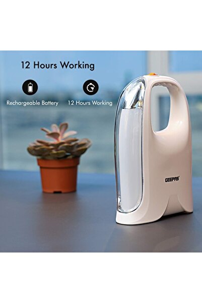 Geepas Rechargeable Led Emergency Lantern, Color May Vary, GE5596