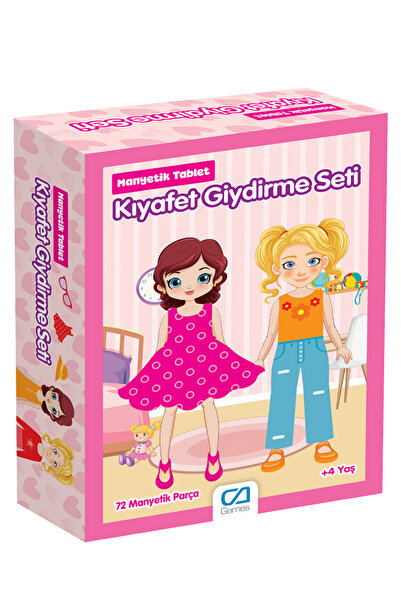 CA Games MANYETİK KIYAFET GİYDİRME SETİ
