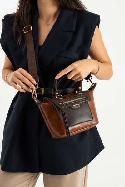 Mega & Polo Lisbon Soft Leather Multi-Compartment Adjustable Strap Cross Shoulder and Women's Handbag