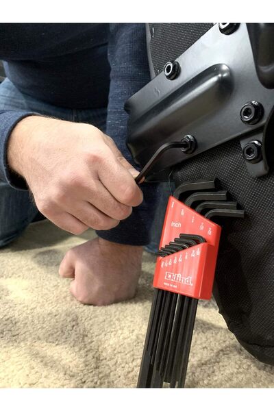 Eklind 10213 Hex-L Key allen wrench - 13pc set SAE Inch Sizes .050-3/8 Long series