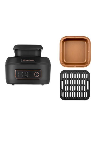 RUSSELL HOBBS SatisFry 26520-56 Deep Fryer, 1750 W, 5.5 L, 7 cooking functions, Black