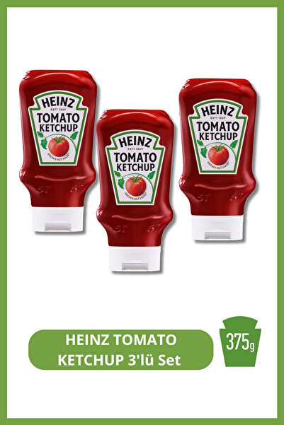 Heinz Ketçap 375 GR 3'Lü Set