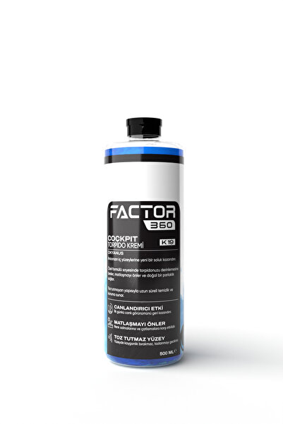 Factor360 Factor 360 Cockpit Torpido Kremi Okyanus Kokulu 500 ML