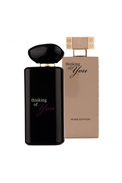 Fragrance World Pachet 2 parfumuri dama: Thinking of You 100 ml + Thinking of You Rose Edition, , Fragrance World
