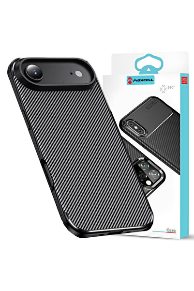 Apple Θήκη AutoFocus για iPhone 17 Air, Carbon Texture, TPU, Μαύρη