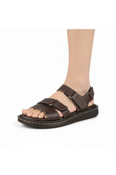 Ceyo 9968-9 Massage Sole Full Orthopedic Velcro Men's Comfort Sandals