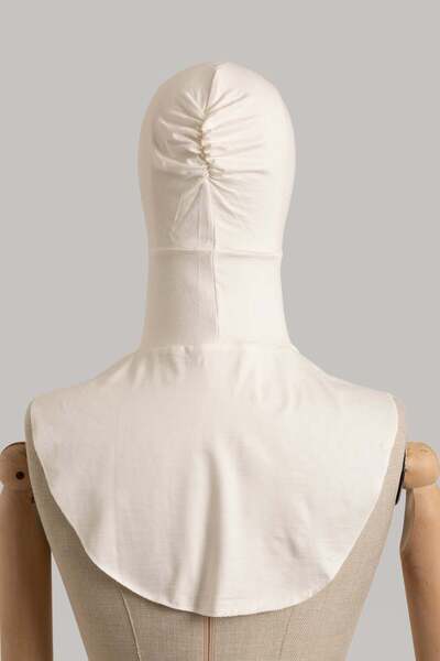 Lemaye Neck Collar Bonnet - Cream