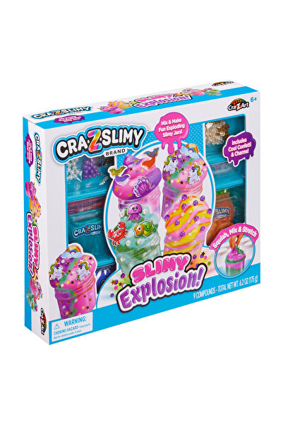CRA-Z-SLIMY مجموعة سلايم الانفجار CA‑60541 (للأعمار من 6 سنوات فما فوق)