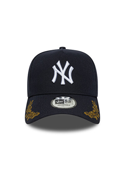 NEW ERA New York Yankees Mlb Tonal Icon Navy Blue 9Forty Unisex E-Frame Adjustable Hat