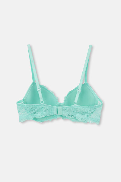 Eros Ersk1110 Green Lace Empty Cup Bra - Begonvile Tk