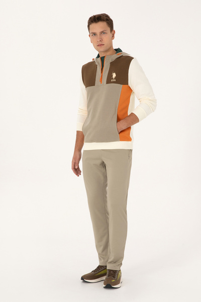 U.S. Polo Assn. Men's Light Khaki Sweatpants 50315459-Vr183