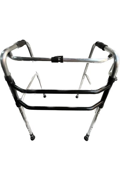 REVOLINE EXCLUSIVE Alüminyum Walker Tekerlekli Hareketli Hasta Yürüteci 22'li...