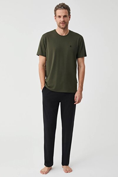 First Touch Modal Cotton Circular Neck Short Sleeve Men's Pajama Set