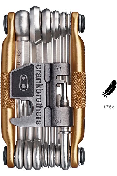 Generic Crankbrothers M19 Multitool - Gold