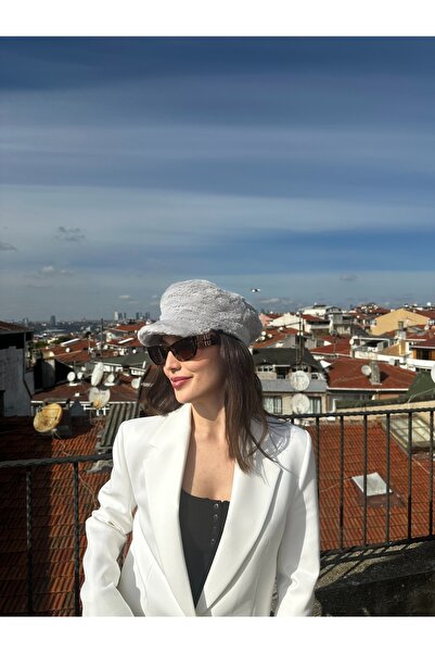 Mollycrush Newsboy Winter Newsboy Cap Plush Captain Women's Cap