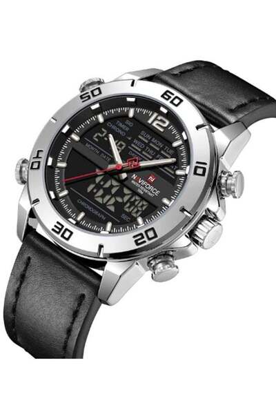 Naviforce Men's Water Resistant Analog/Digital Watch NF9253