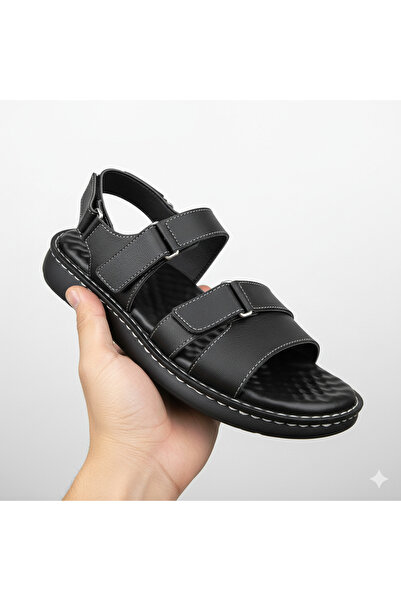 Ceyo 9968-9 Massage Sole Full Orthopedic Velcro Men's Comfort Sandals