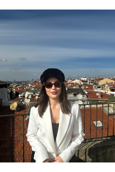 Mollycrush Newsboy Winter Newsboy Cap Plush Captain Women's Cap