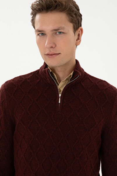 U.S. Polo Assn. Men's Burgundy Sweater 50315035-Vr177