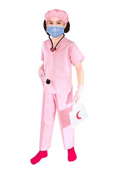 Colorland زي الجراح الوردي (للأعمار من 8 إلى 9 سنوات)