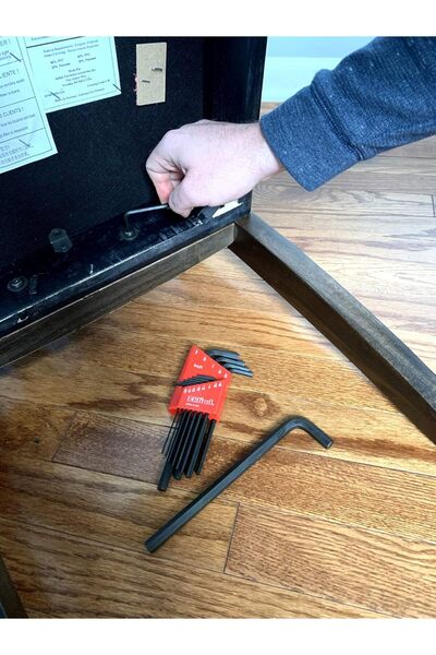 Eklind 10213 Hex-L Key allen wrench - 13pc set SAE Inch Sizes .050-3/8 Long series