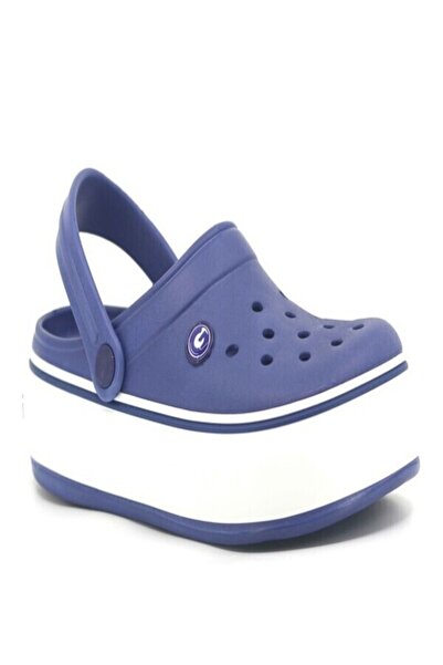 SOYLU Zenne 812G Gabi Kutulu Sargılı Cross Terlik Lacivert