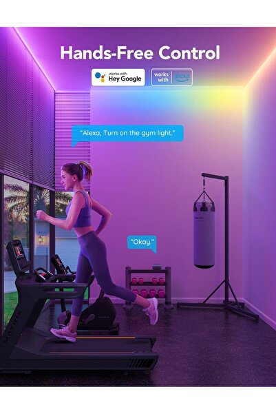 Govee RGBIC LED Strip Lights M1 with Matter, 16.4ft WiFi Smart LED Lights