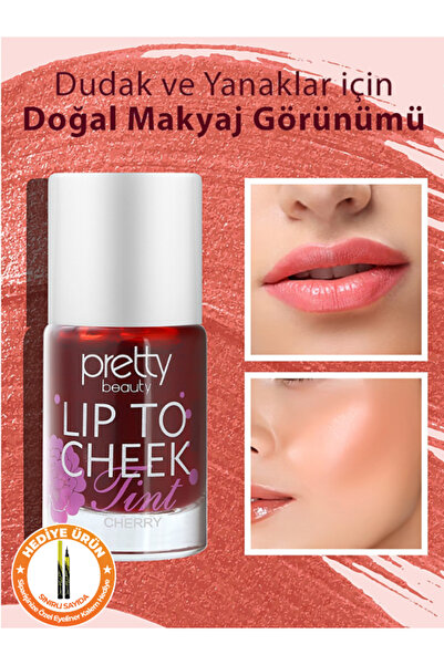 Güzellik Deposu Lip To Cheek Tint & Dudak Ve Yanak Renklendirici - Koyu Ton -...