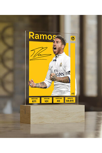 FLASHCARD Placheta Ramos – Real Madrid