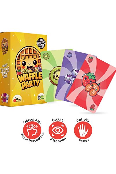 Levent Kılıç Ticaret Mücit Panda Playever Waffle Party, Dikkat, Görsel Algı v...