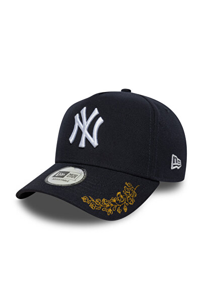 NEW ERA New York Yankees Mlb Tonal Icon Navy Blue 9Forty Unisex E-Frame Adjustable Hat