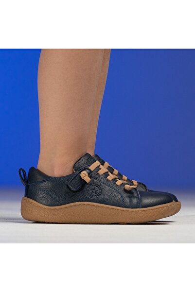 Ponki Shoes Pantofi pentru copii i PONKI BAREFOOT Kamper Darkblue