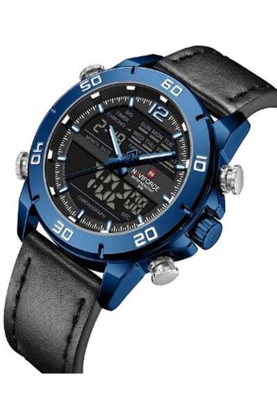 Naviforce Men's Water Resistant Analog/Digital Watch