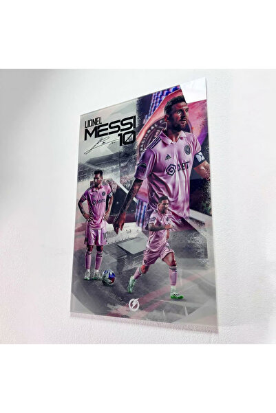 FLASHCARD Tablou Sticlă Acrilică La Pulga Messi