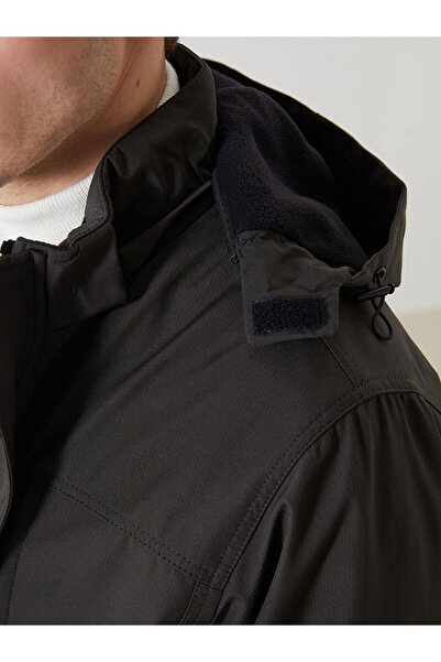 LC Waikiki Slim Fit Hooded Men's Coat