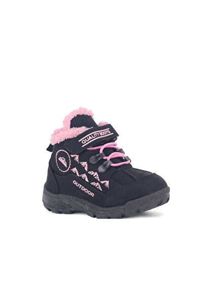KEBBS Children's Boots with Waterproof Shell and Fur Inside