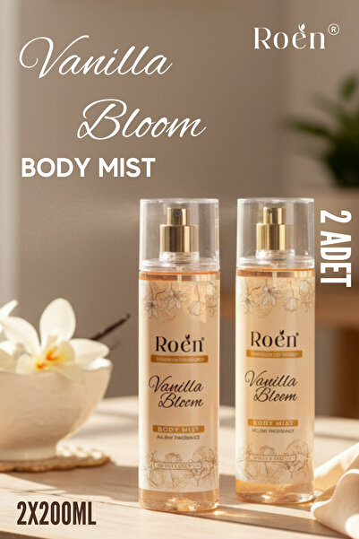 Roen Vanilya Body Mist, Vanilya Vücut Spreyi, Kalıcı ve Etkili Mistik Vanilya...